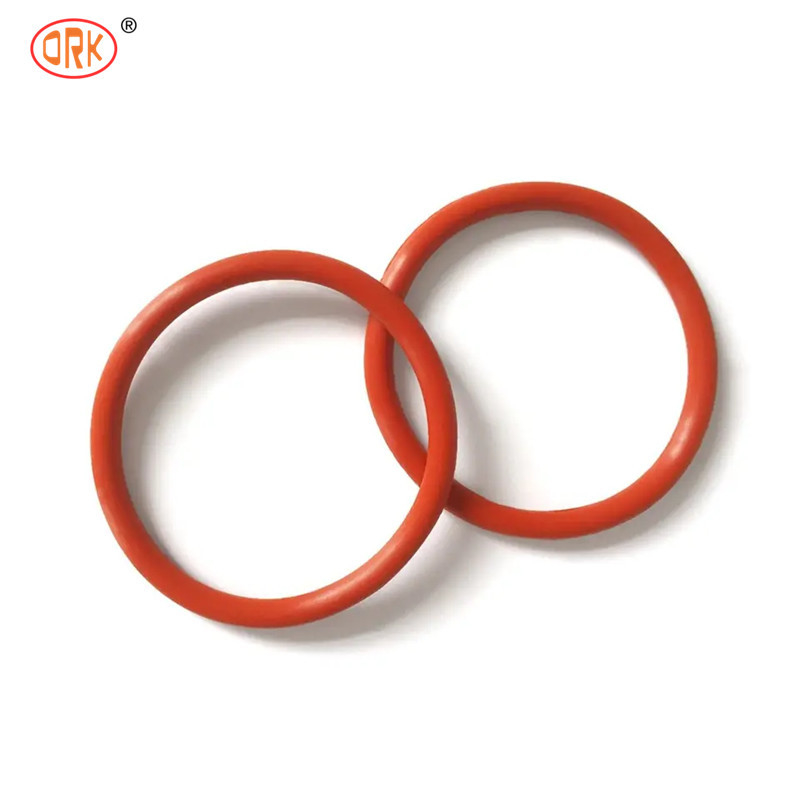 Elastomero rosso O Ring EPDM FKM NBR 70 Shore Rubber O Ring Silicone Alto Sigillo Dimensioni personalizzate