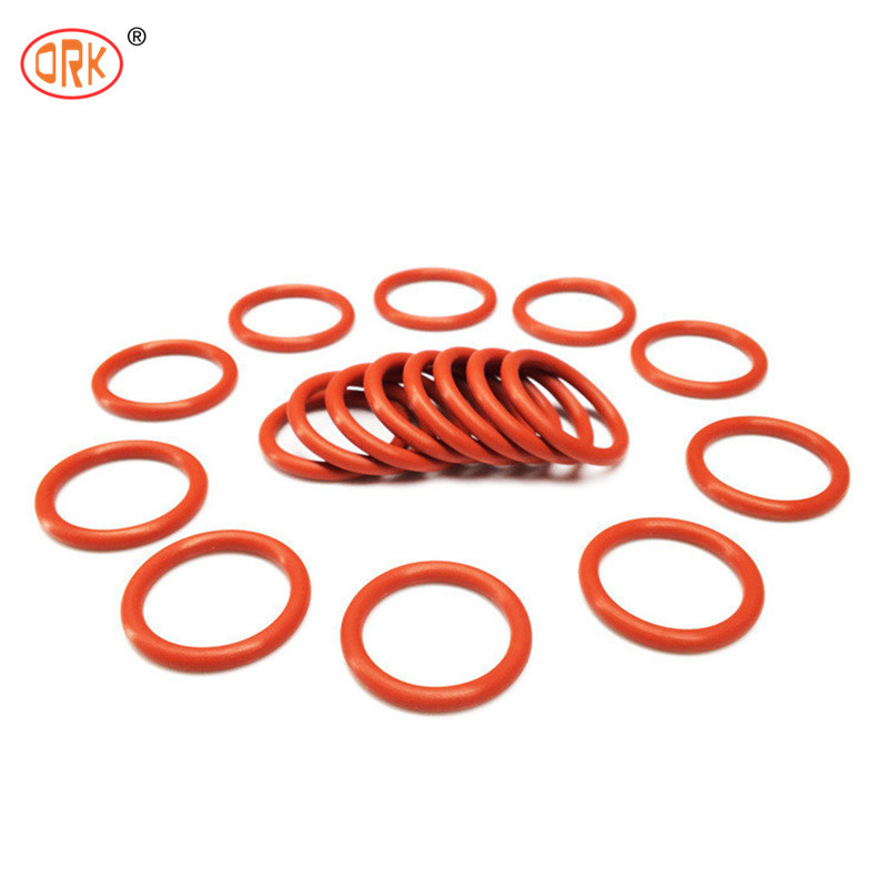 Elastomero rosso O Ring EPDM FKM NBR 70 Shore Rubber O Ring Silicone Alto Sigillo Dimensioni personalizzate