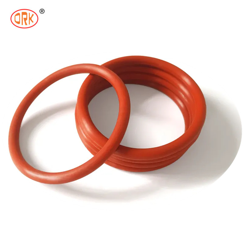 Elastomero rosso O Ring EPDM FKM NBR 70 Shore Rubber O Ring Silicone Alto Sigillo Dimensioni personalizzate