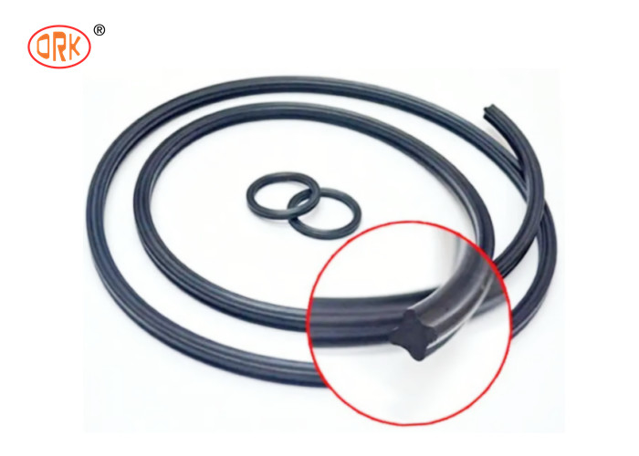 Anelli X personalizzati Anello di gomma di pompa rotante EPDM Nitrile Silicone Quad Anello di gomma