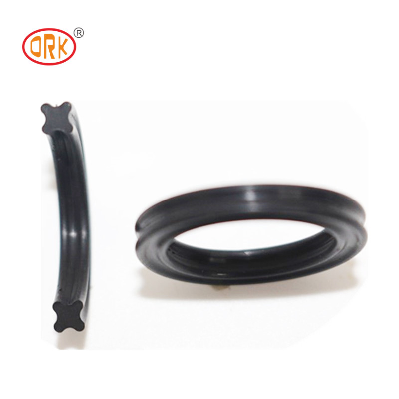 Anelli X personalizzati Anello di gomma di pompa rotante EPDM Nitrile Silicone Quad Anello di gomma