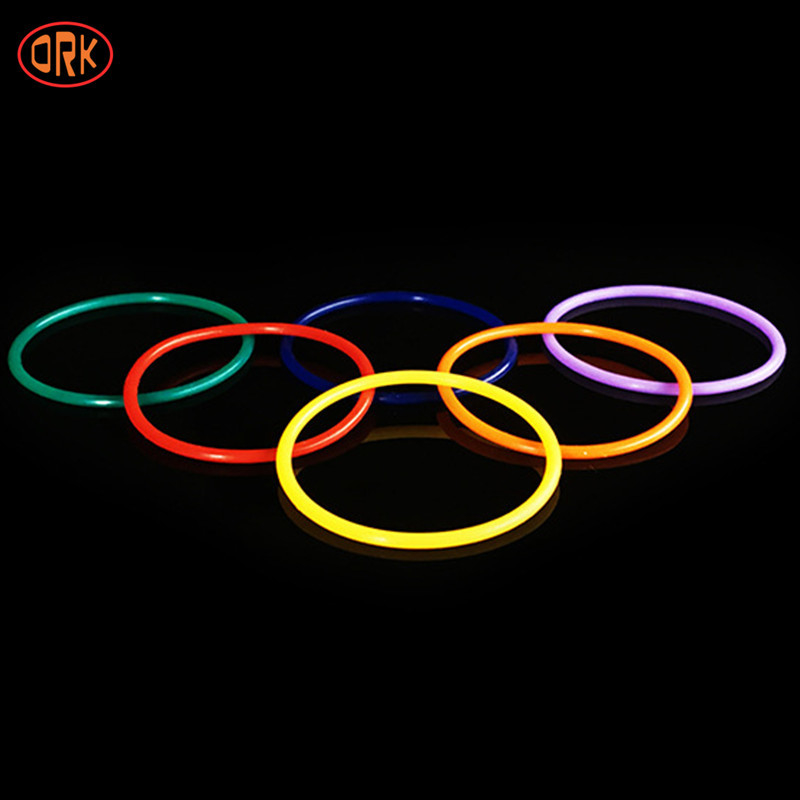 Sgombero di gomma per tubi a spruzzo su misura con doppio rivestimento PTFE FKM O Ring Gasket Seals