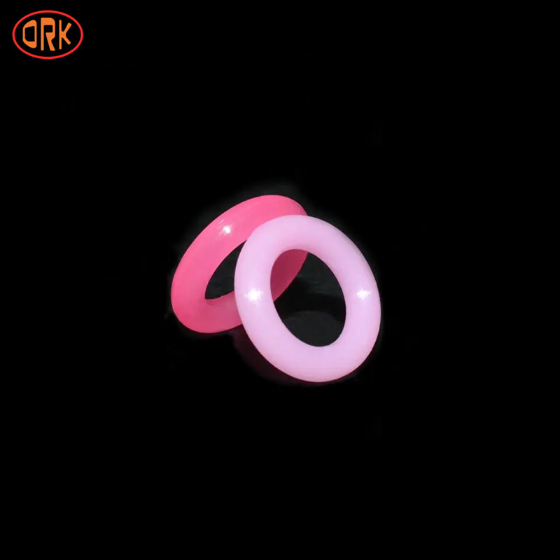 Sgombero di gomma per tubi a spruzzo su misura con doppio rivestimento PTFE FKM O Ring Gasket Seals