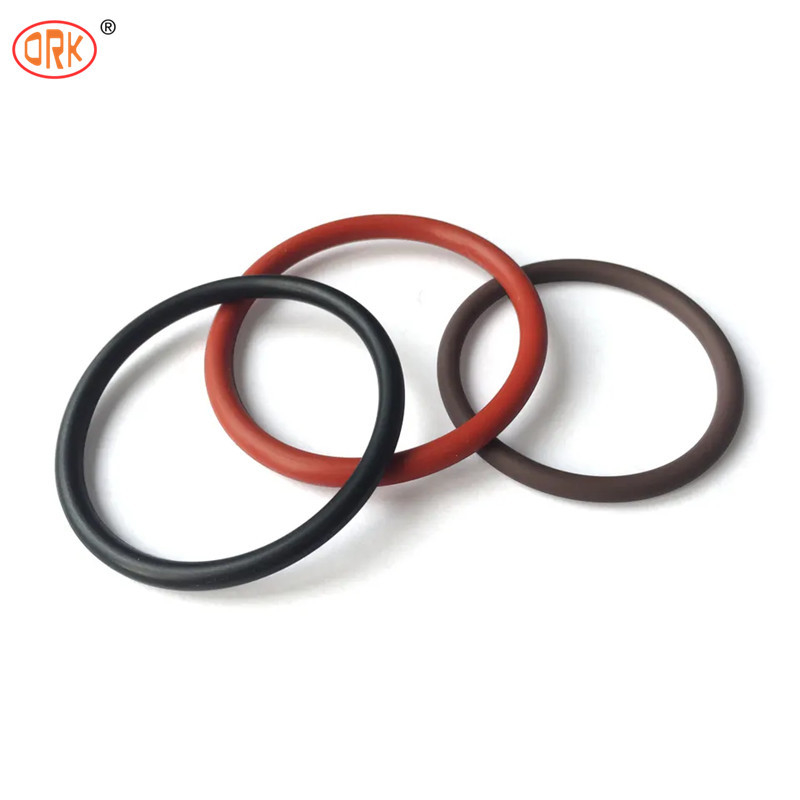 NBR 90 Shore AEM Pump Rubber Seal O Ring Colore personalizzato EPDM FKM Elastomero