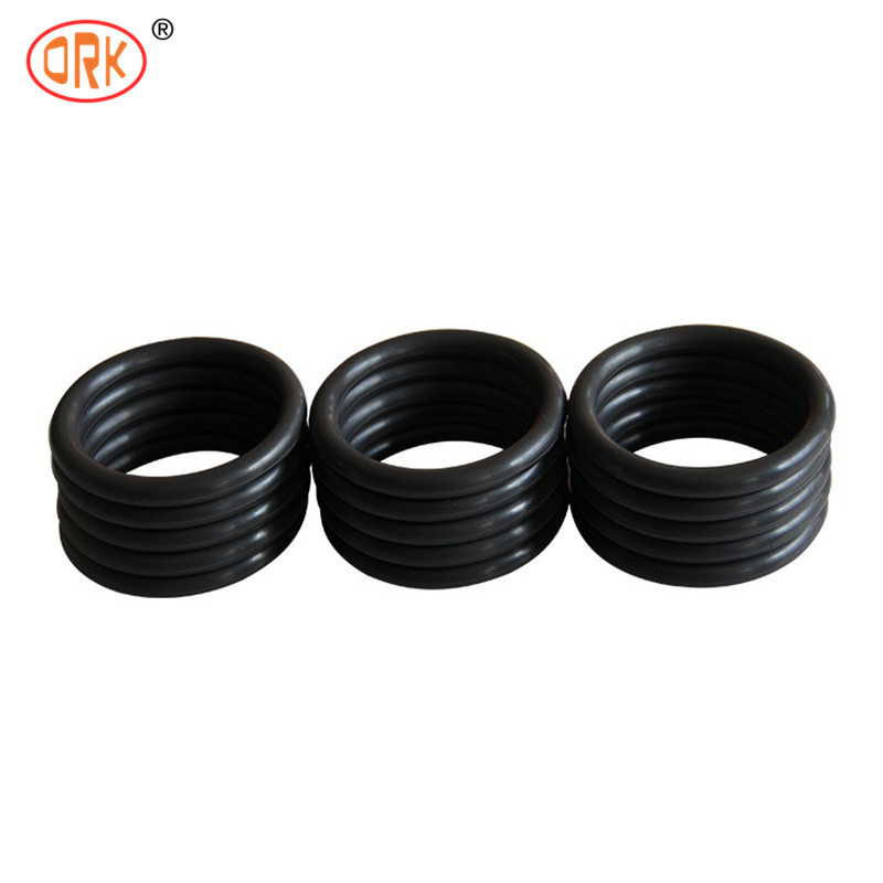 Sigillo blu Materiale elastomero in silicone con guarnizione piana doppio anello O sigillo resistente all'olio REACH ROHS